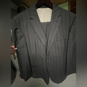 Hugo Boss Classic Gray Pinstripe Suit